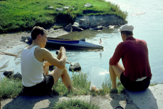 1967 Donau - gleich geht's los